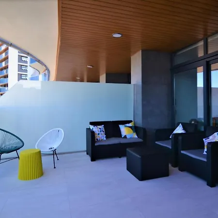 Sunset Waves By Apturist Benidorm