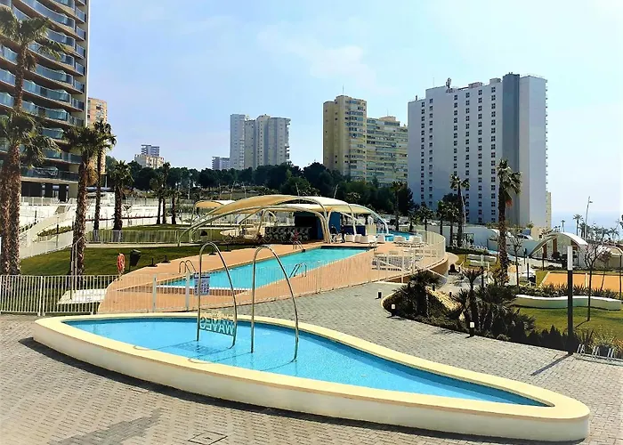 Sunset Waves By Apturist Benidorm